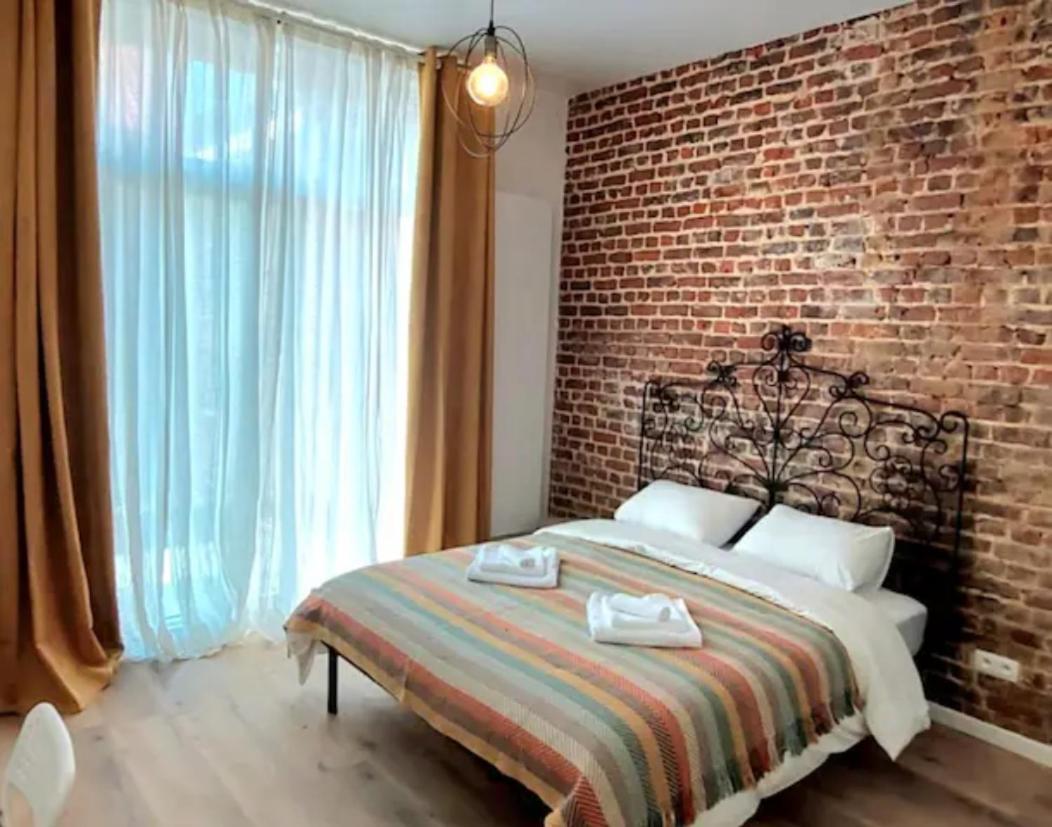 Brand New Iris Room With Private Bathroom And Balcony Brüsszel Kültér fotó